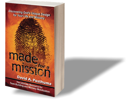 Made for a Mission addresses spiritual gifts, personality, leadership style and skills tracking