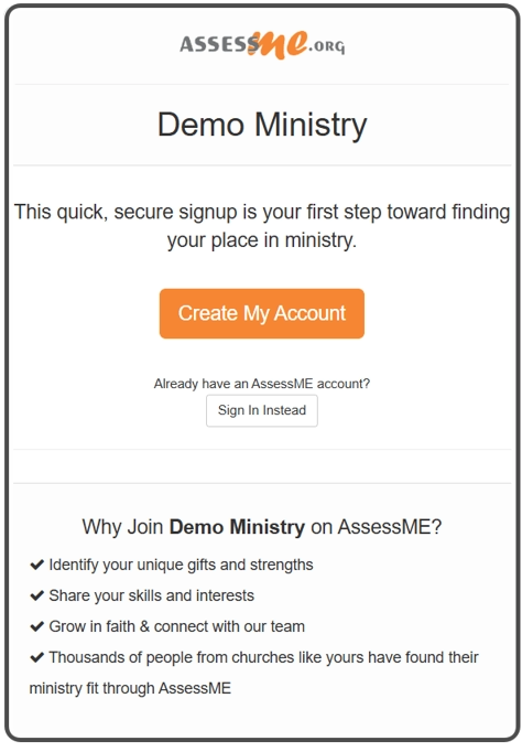 Default Invitation Email Message